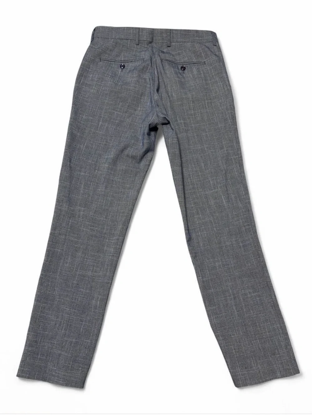 Gianni Feraud Men's Gray Dress Pants - Classic Tailored Trousers